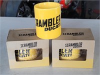 3 Scrambler Ducati mugs