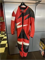 Used AGV Sport racing gear one piece track suit