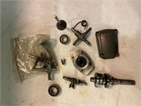 Lot of camshaft, valve and rocker parts