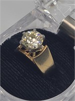 14K Solitaire Diamond Ring 2.59 ct. Providence