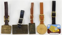 Lot of 5 Advertising Construction Equipment Watch