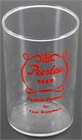 Peerless Beer Shell Glass "Perfect Partner for