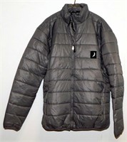 Brand New Men's 3XL Winter Puffer Jacket - Gray,