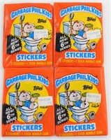 (4) 1986 Garbage Pail Kids Sticker Packs