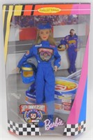 NIB 1998 50th Anniversary NASCAR Barbie