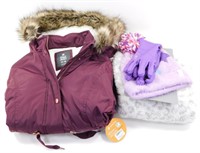 * New Girls Size 14/16 Sherpa Jacket & Pullover