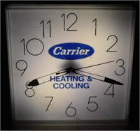 * Carrier Lighted Electric Clock - New Bulb & New