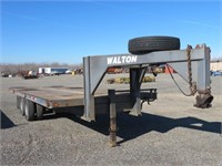 (DMV) 1996 Walton 20KTG 8' x 25' Gooseneck Equipme