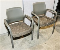 2 ALLSTEEL Padded Chairs, Backs Tilt, good