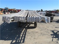 Assorted Aluminum Orchard Ladders & Trailer