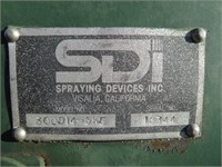 (DMV) Project SDI 300 Gallon Spray Rig