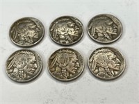 Buffalo nickels 1935