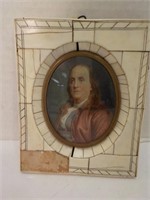 1800's French Portrait "Ben Franklin"