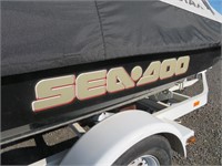 (DMV) 2003 SeaDoo Jet Ski and Trailer