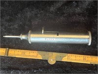 Vintage Parker Davis & co spring loaded injector