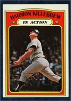 1973 Topps Harmon Killebrew In Action Baseball