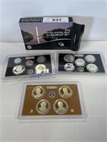 NO SHIP--2015 US MINT SILVER PROOF SET--14 COINS