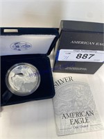 NO SHIP--1999 SILVER AM. EAGLE ONE DOLLAR PROOF