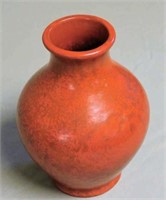Weller Pottery Blo' Red Vase.