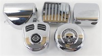 Harley-Davidson Assorted Horn, Coil, Fork Chrome