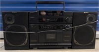 VINTAGE SONY CFD-454 CASSETTE CD PLAYER