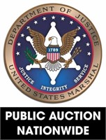 U.S. Marshals (nationwide) online auction ending 3/1/2022