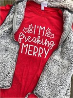 $20 Size XL I'm Freaking Merry Tee