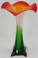 * Beautiful Glass Vase - Flower Shaped
