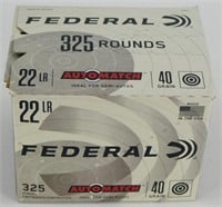 Federal 22 Shells - 325 Rounds