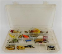 * Vintage Lures in Tackle Box