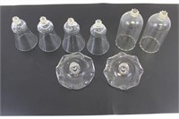 Collection of Glass Candle Holders