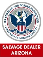 U.S. Customs & Border Protection (Salvage) 3/7/2022 Arizona