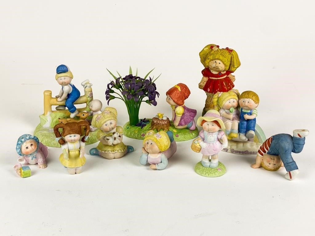 CABBAGE PATCH KIDS PORCELAIN FIGURINES 