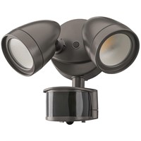 Commercial Electric 2-Head Outdoor Flood Light