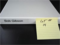 BOB GIBSON BASEBALL CARDS    15 Page Album