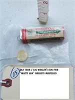 Error spelling Wrigley's snappy gum gag trick