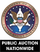 U.S. Marshals (nationwide) online auction ending 3/15/2022