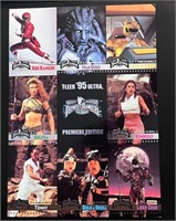 1995 Power Rangers The Movie Uncut Promo Sheet