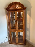 Vintage curio cabinet (2 available)