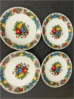 4 Salad Plates Eden by TABLETOPS UNLIMITED