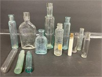 Vintage & antique  pharmacy bottles