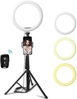 10" Selfie Ring light w/Stand and Phone Holder
