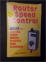 Router Speed Control