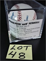 Peter "Rico" Petrocelli Autographed Baseball