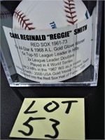 Carl Reginald "Reggie" Smith Autographed Baseball