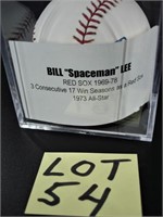 Bill "Spaceman" Lee - Autographed Baseball