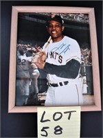 Willie Mays - Giants -  Autographed Picture
