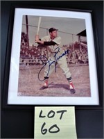 Jimmy Piersall Autographed Picture - Boston