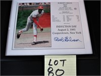Bob Gibson Autograph Picture