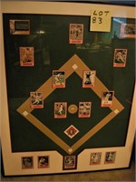 Fleer Baseball Thru The Years - Framed Cards